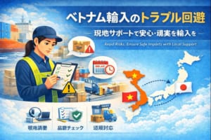 ベトナム輸入のトラブル事例と回避方法｜現地輸入サポートの重要性